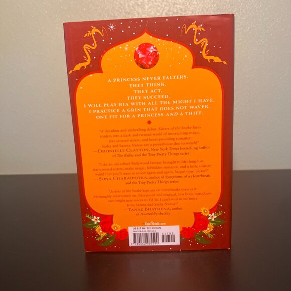 Sisters of the Snake by Sarena and Sasha Nanua ~ YA Fantasy Fiction Novel Magic - Picture 4 of 10